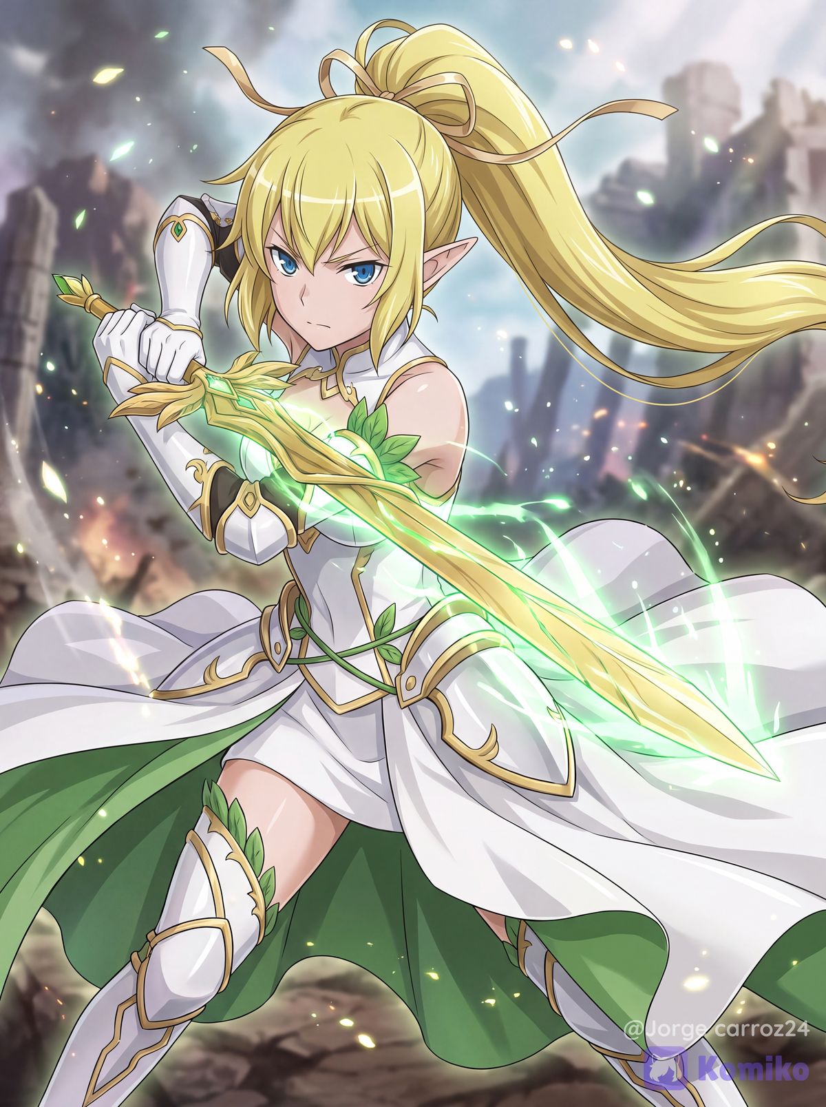 Ryuu Lion (Angel del al justicia) nivel 6