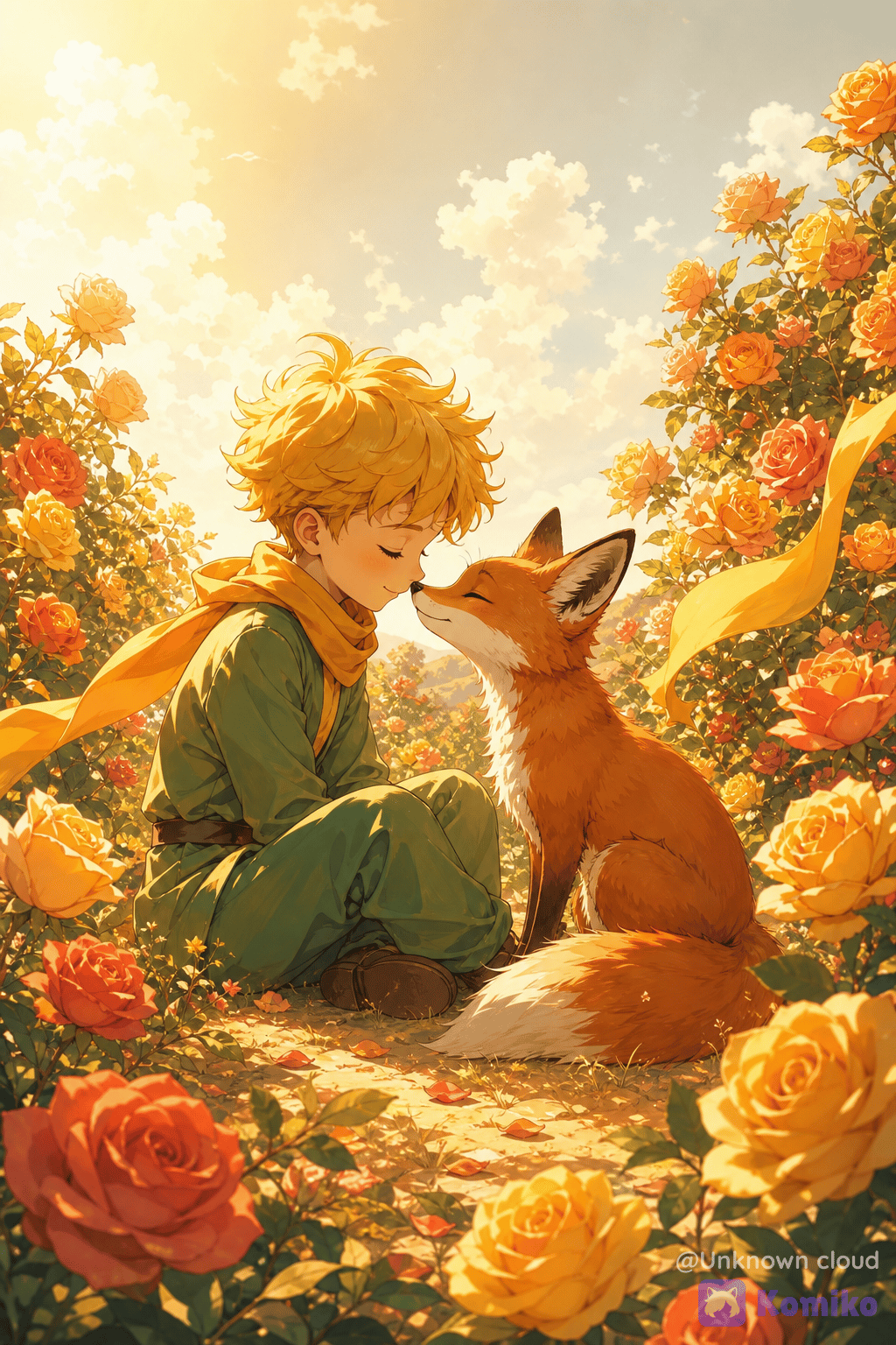 The little Prince and the Fox