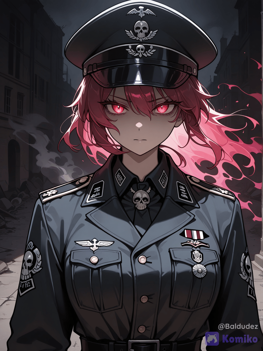 Commander Scarlet Oscura