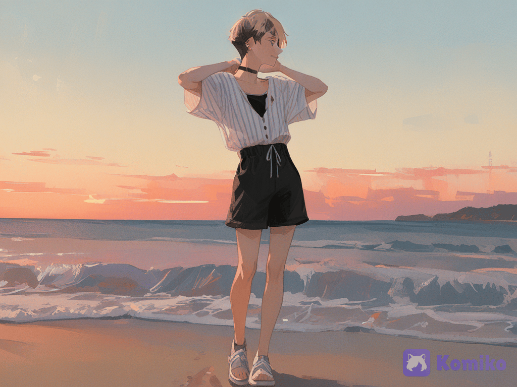 One day at the beach #1