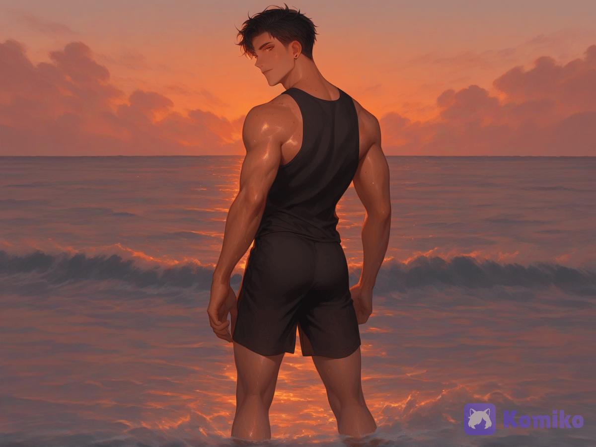 In the sundown