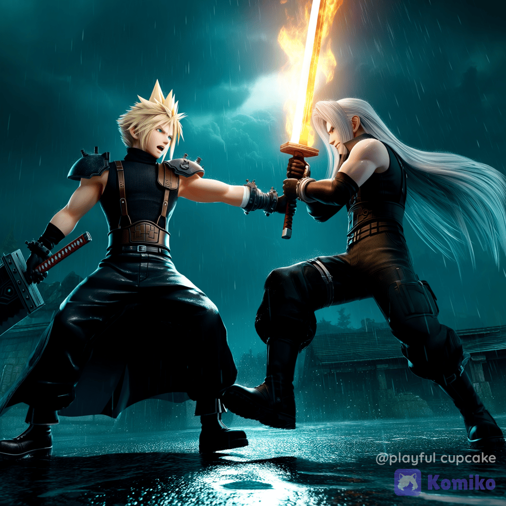 Cloud Strife v Sephiroth
