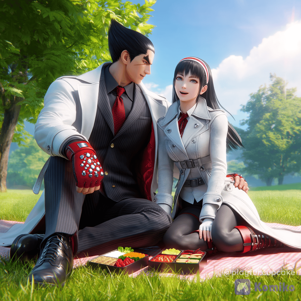 Kazuya and Jun's first day in the picnic