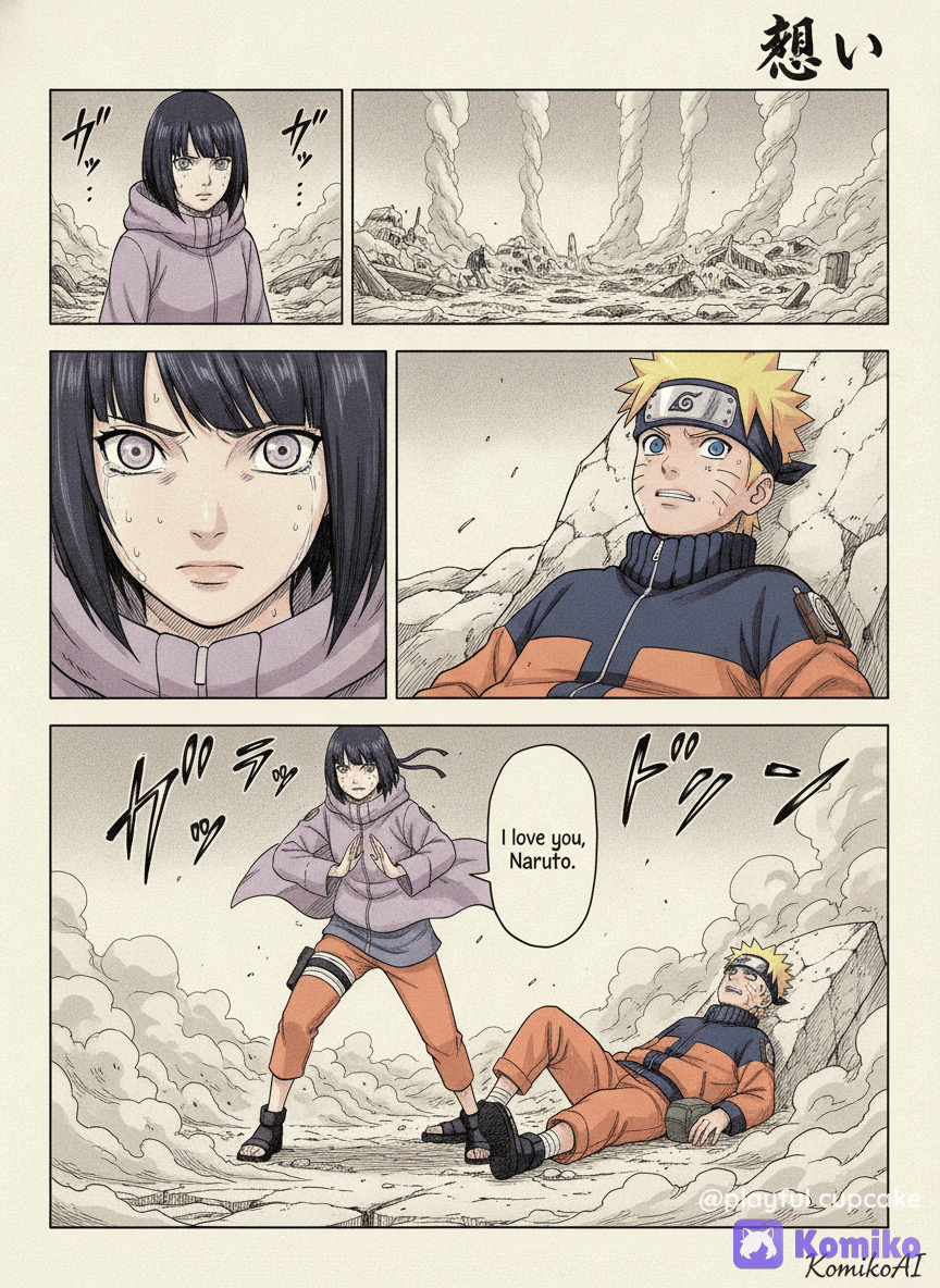 Hinata will be the one to save the ninja world