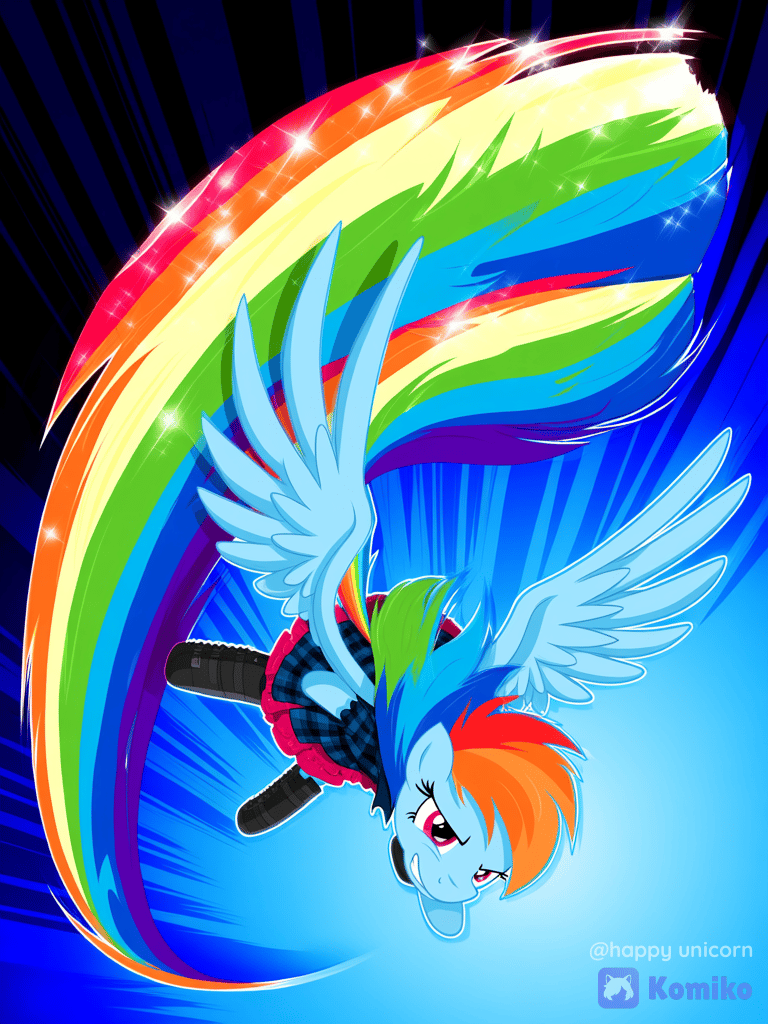 Rainbow Dash The Fast Flyer