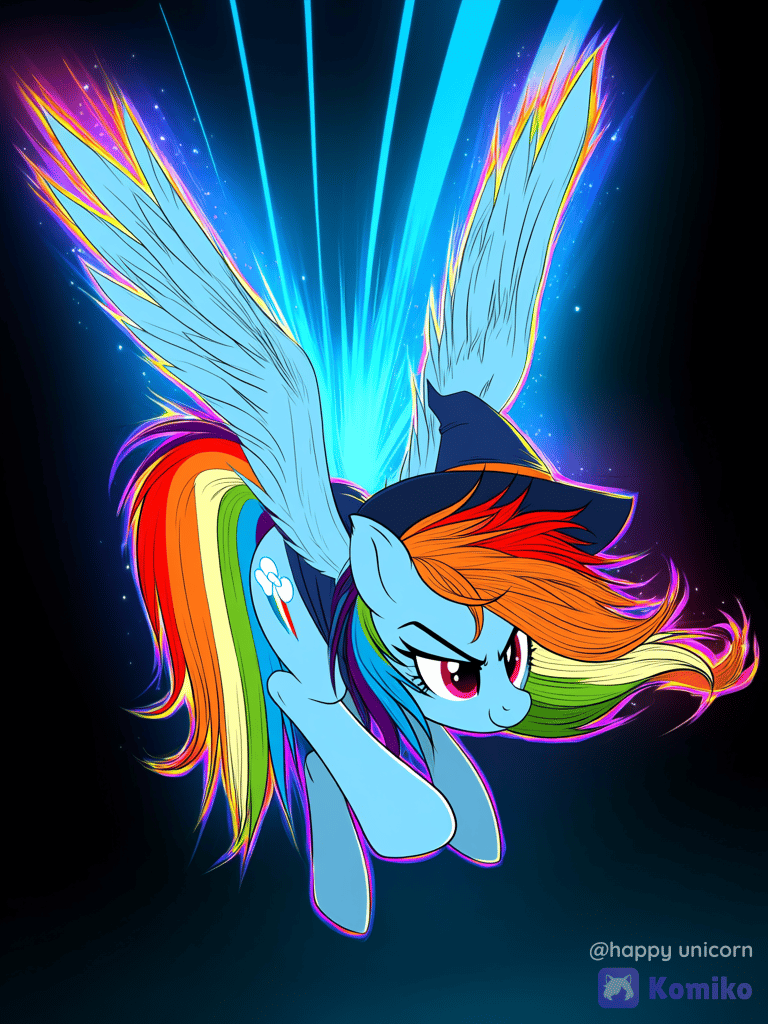 Rainbow Witch