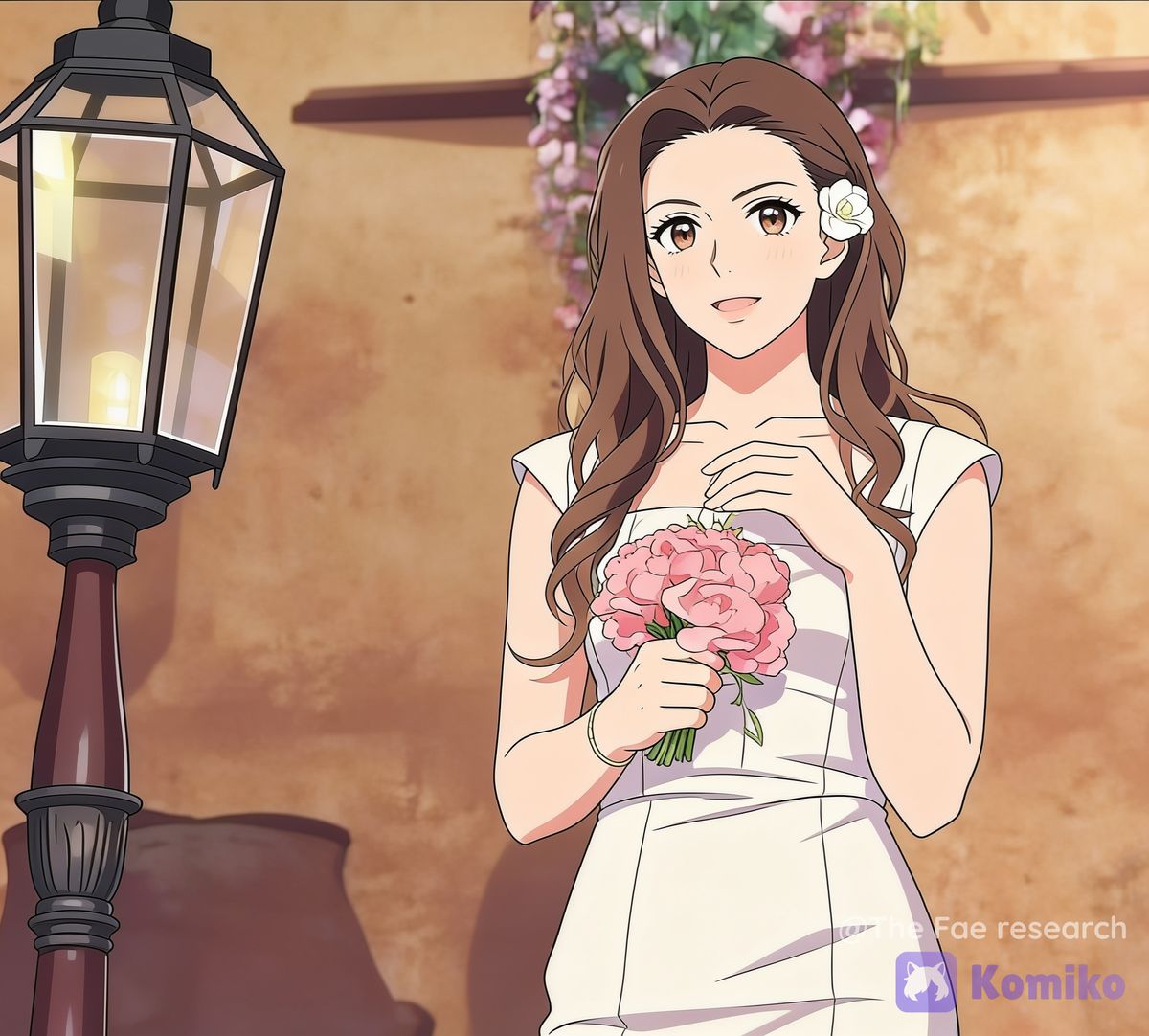 Scene from Rosalinda anime style