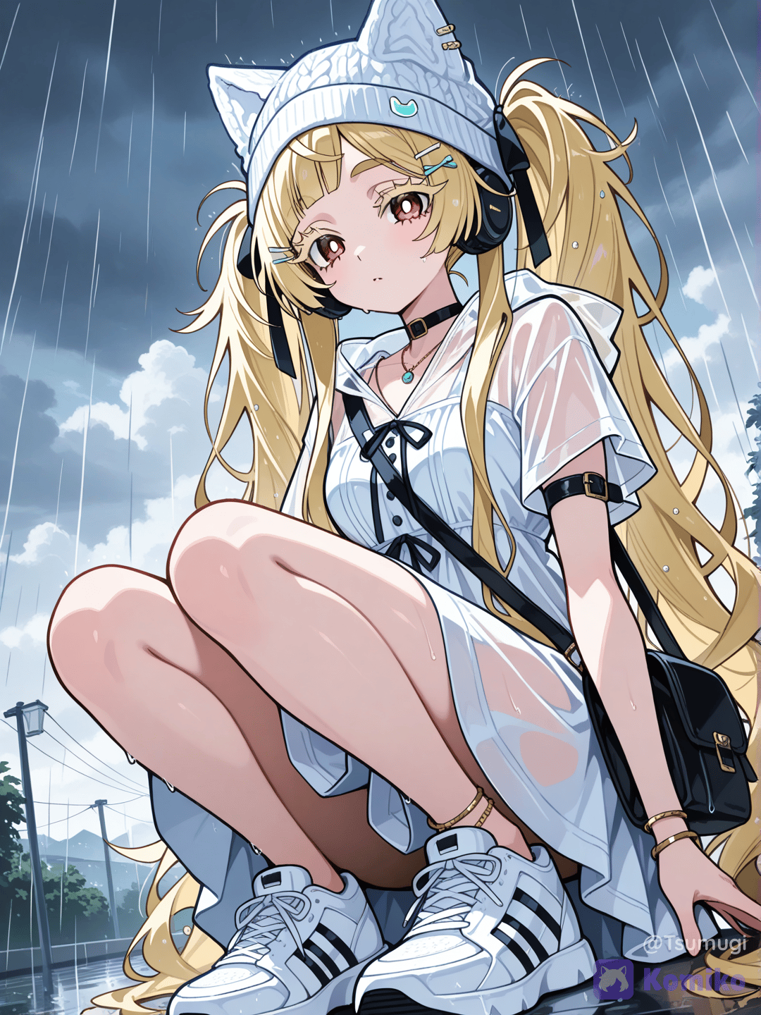 It's raining
