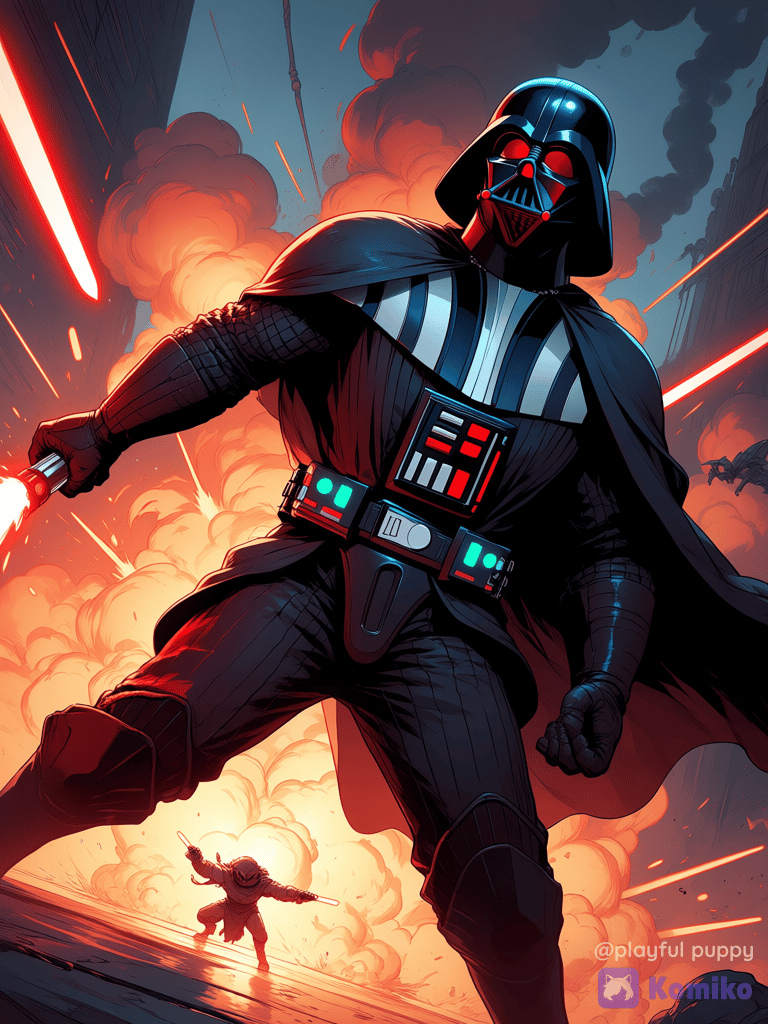 Buffed Darth Vader.