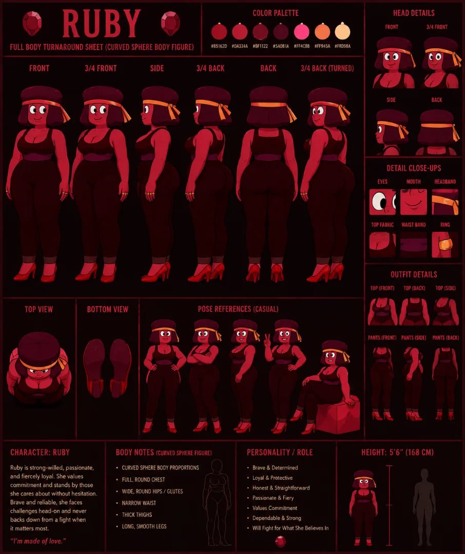 Ruby character sheet