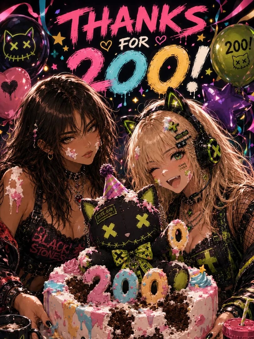Sweet Sweet Chaos: Thanks for 200!