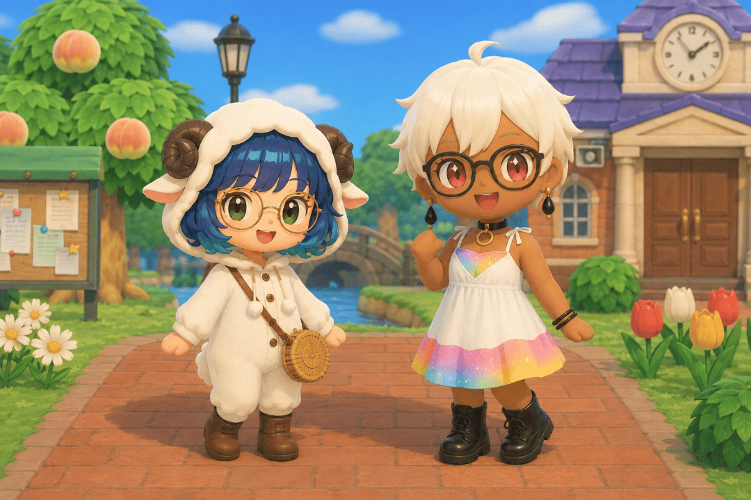 Animal crossing with my bug