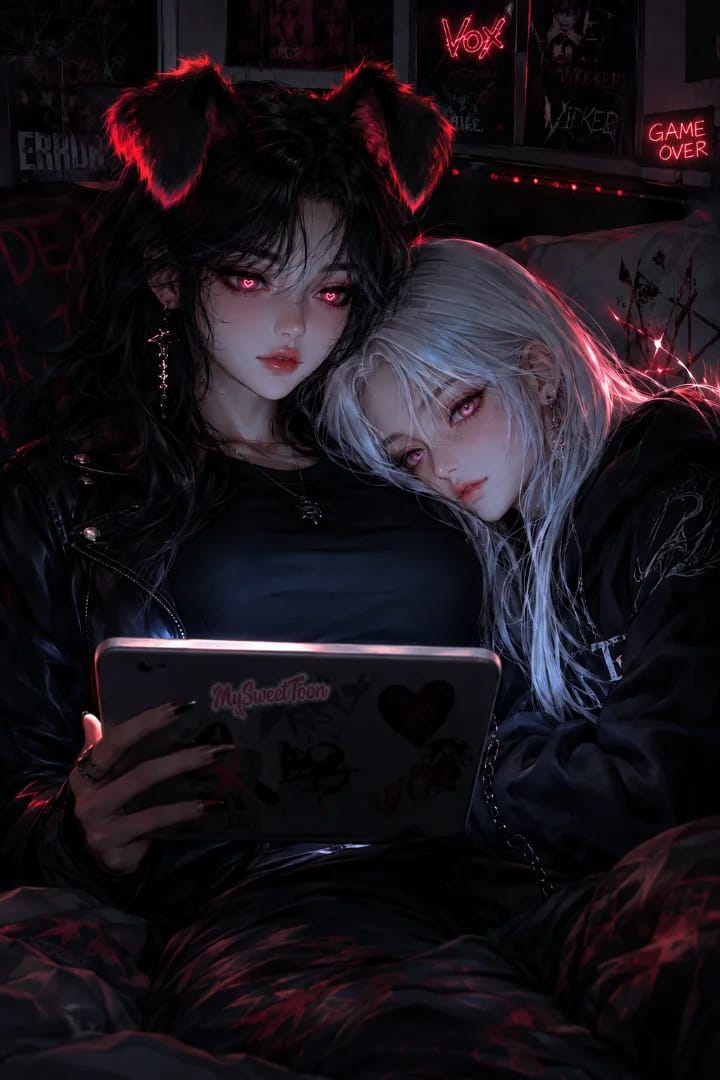 Besties Chilling! (⁠~⁠￣⁠³⁠￣⁠)⁠~