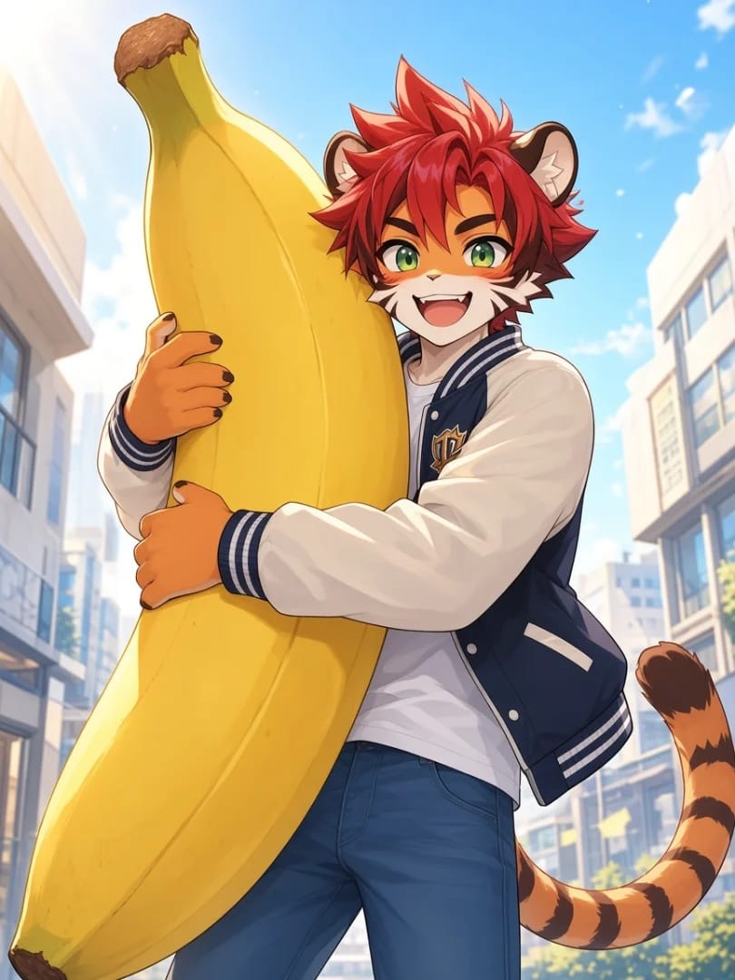 Banana happiness.