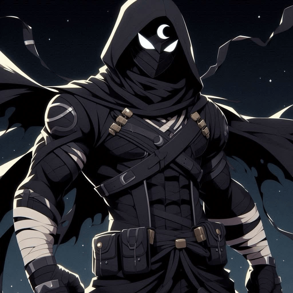 Marvel OC - Terry (AKA Lunar Fist, AKA Yung Night, AKA Moon Fang)