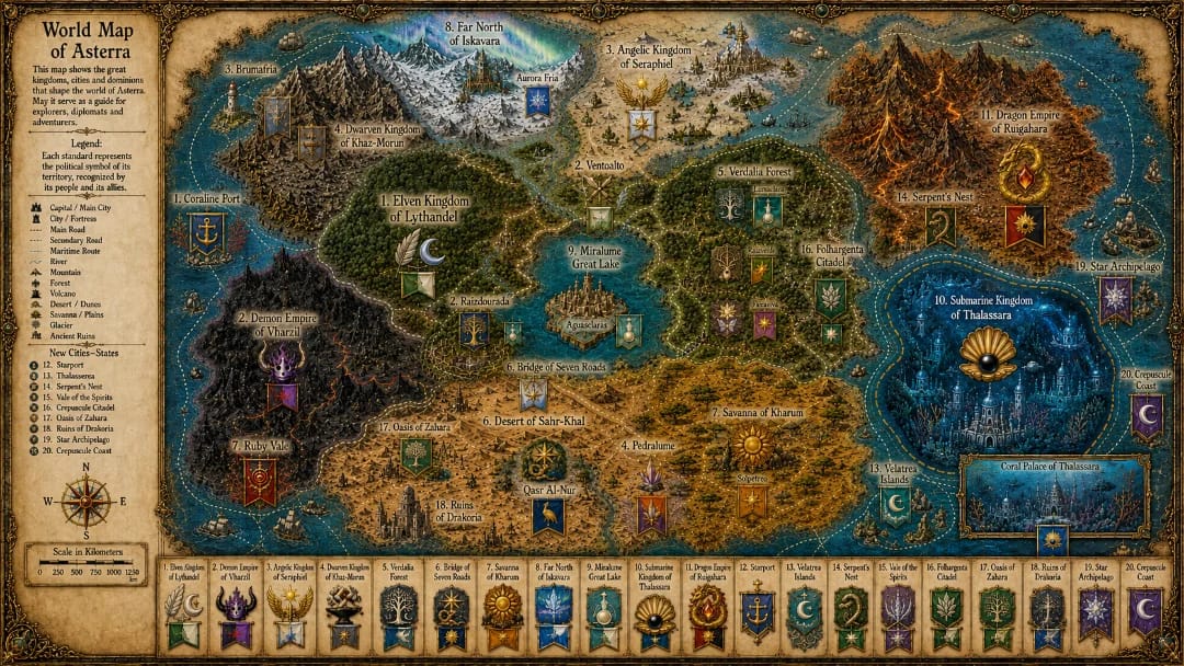 updated map of Asterra