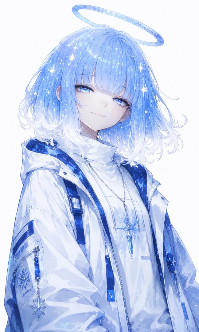 Snow-style character