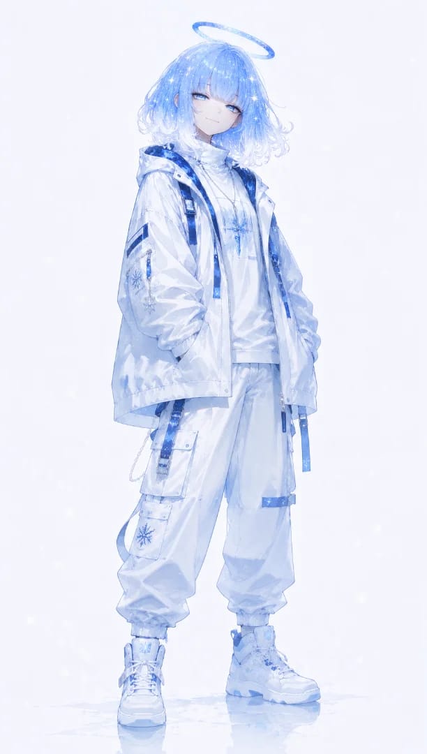 Snow-style character