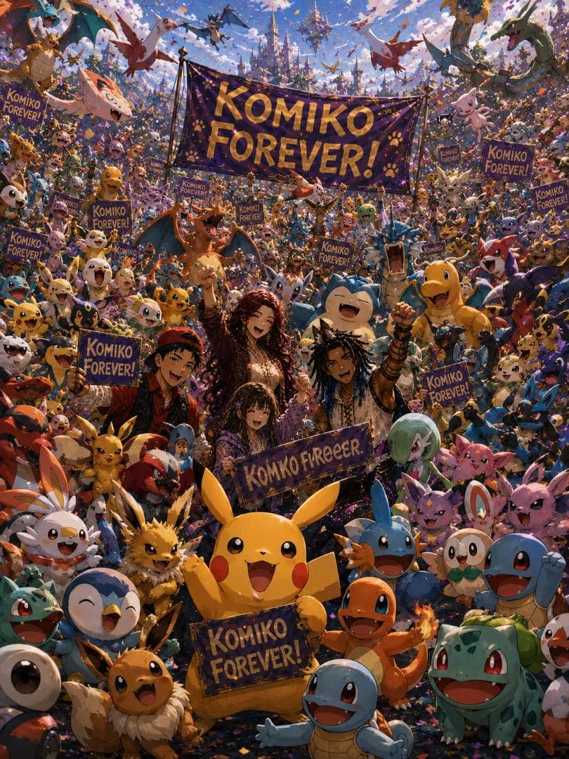 JOIN US !! #KOMIKO FOREVER !!