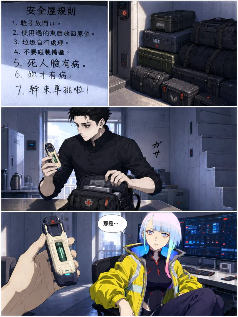 Edgerunners: Ghost Vol.8 Hands Unlinked (1/3)