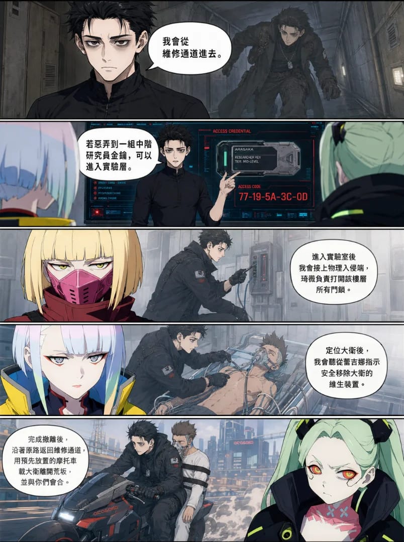 Edgerunners: Ghost Vol.8 Hands Unlinked (1/3)