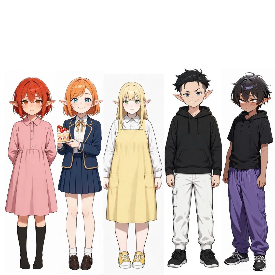 The young five
