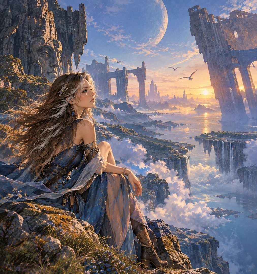 Paysage fantastique