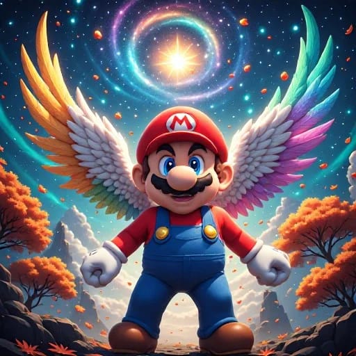 Super Eagle Mario Of The Four Seasons