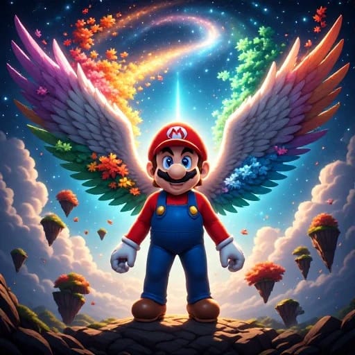 Super Eagle Mario Of The Four Seasons
