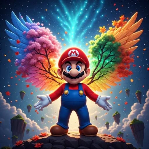 Super Eagle Mario Of The Four Seasons