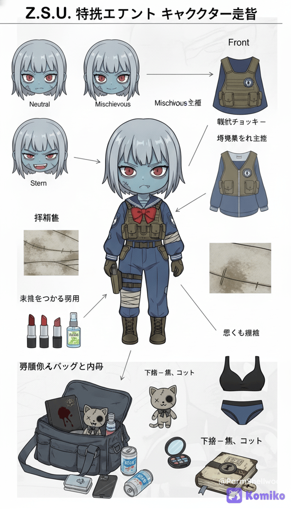 [OC] Z.S.U. Special Unit-Olga