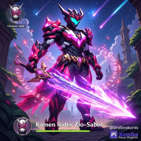 Kamen Rider Zio-Saber's Genshin Skill
