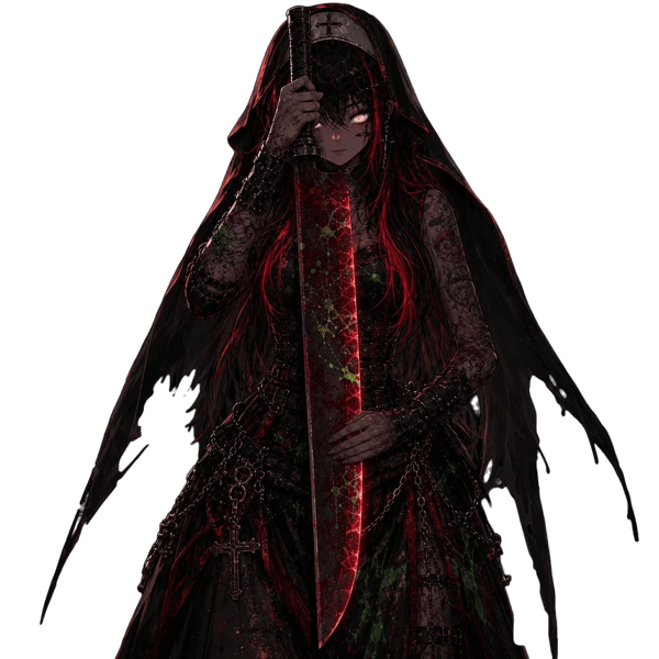 She gonna out of the shadows ... hears the sounds of the step .. wooooof......