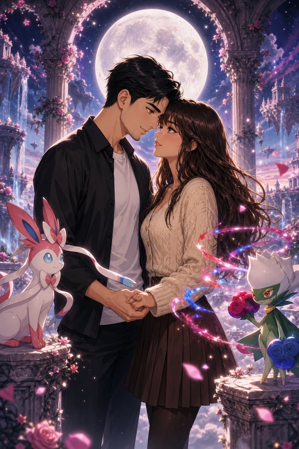 Where the Sky Chose Us 🌙🌹✨