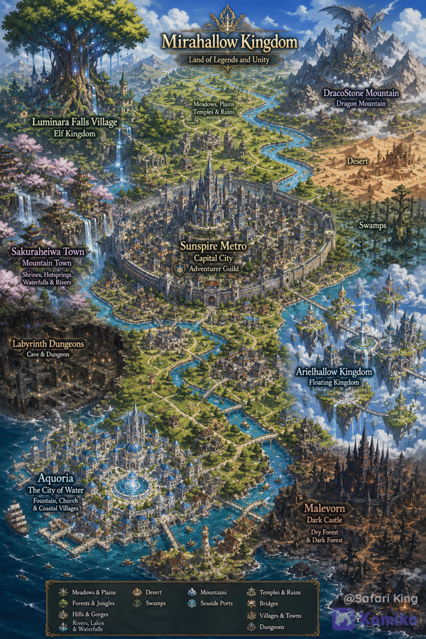The Legendary Kingdom from Omniverse