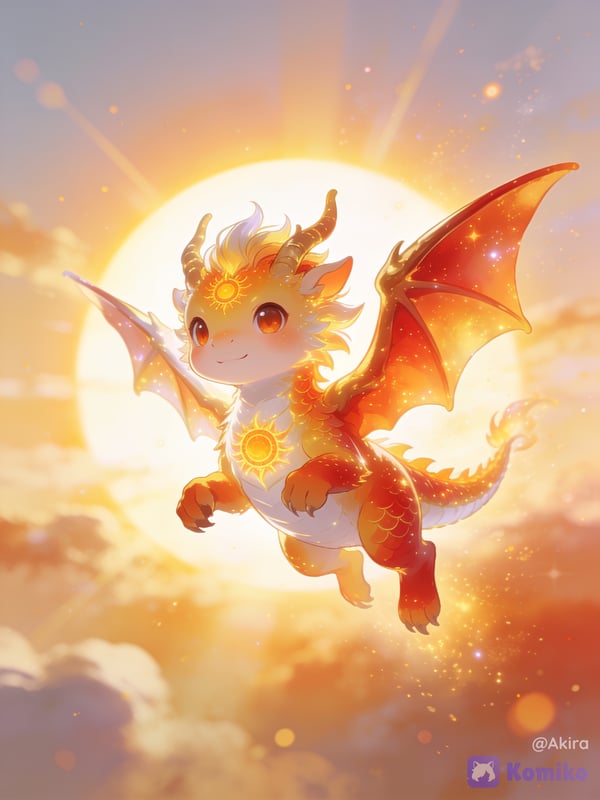 Cute Dragon ☀️🌤 (Sun)