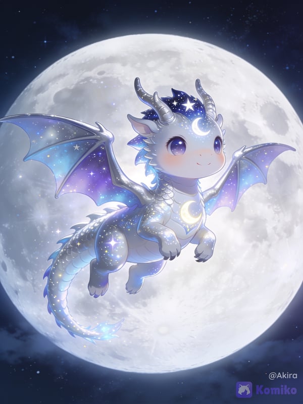 Cute Dragon 🌕🌙 (Moon)