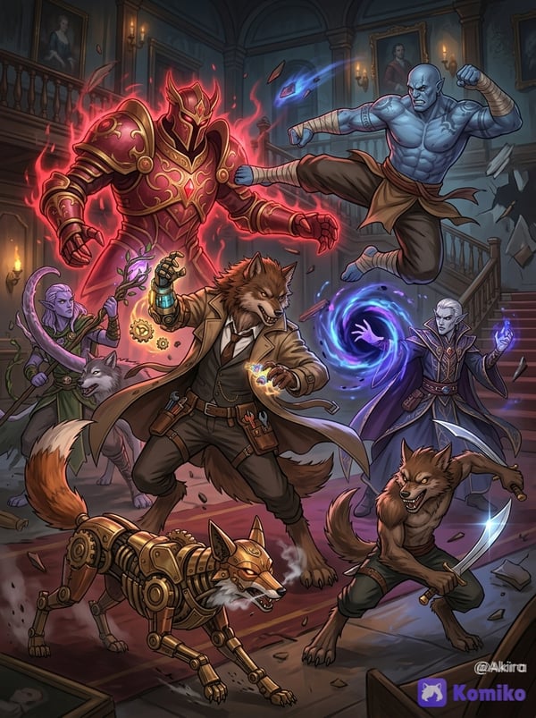 I can't wait to continue the D&D campaign...
