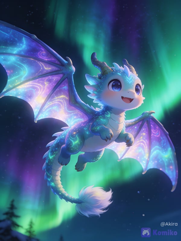 Cute Dragon 💠🌌🌈 (Aurora)