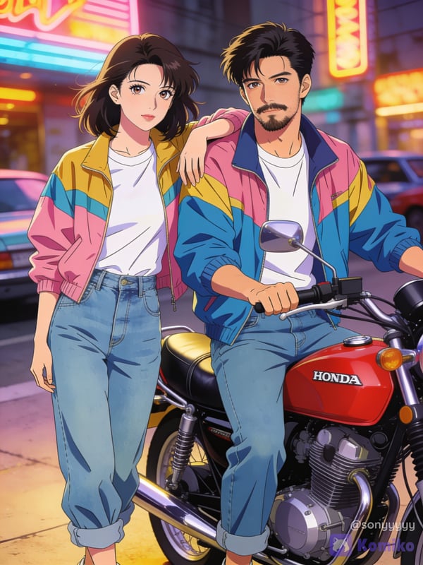 80s Ride with You 🏍️✨