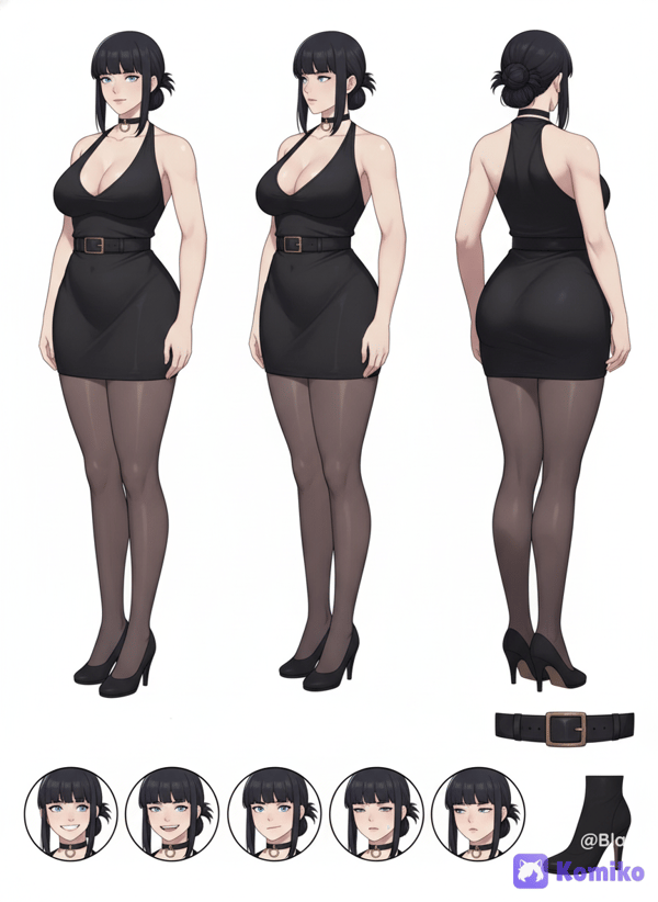 Black Dress Turnaround Cutie ✨