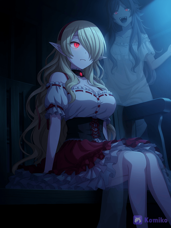 A curious encounter ?