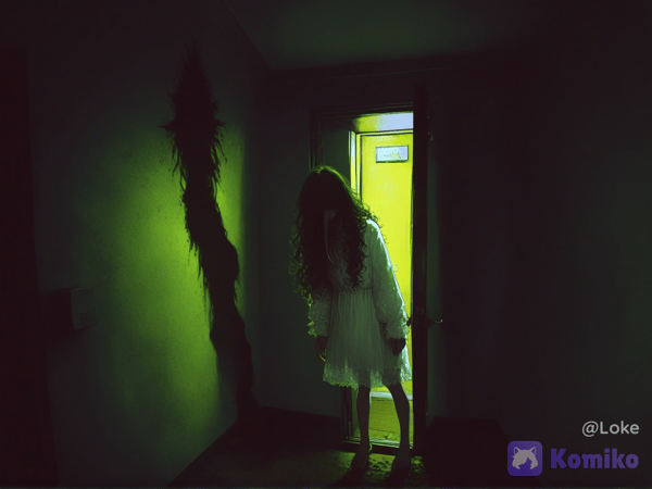 Dark hallway