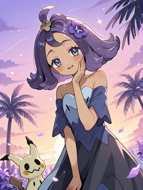 A Tropical Twilight with Acerola 🌴💜✨