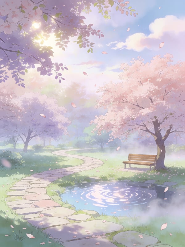 relaxes