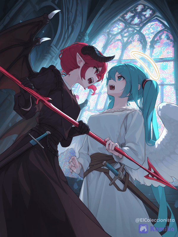 Angel y demonio