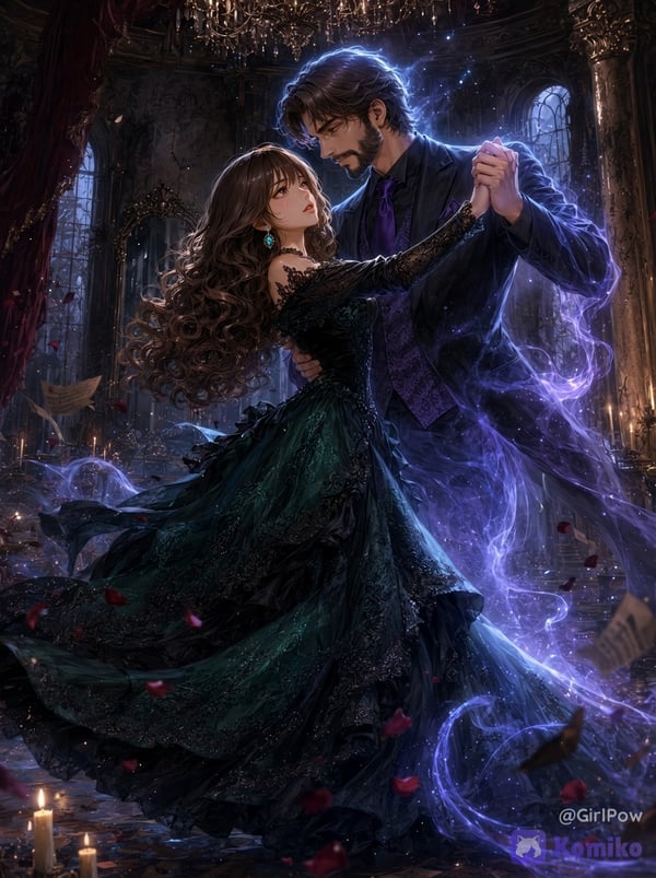 One Last Dance with Him… 💜🥀
