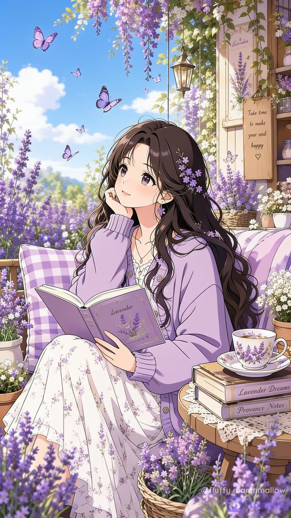 Lavender Dreams & Butterflies 🦋💜