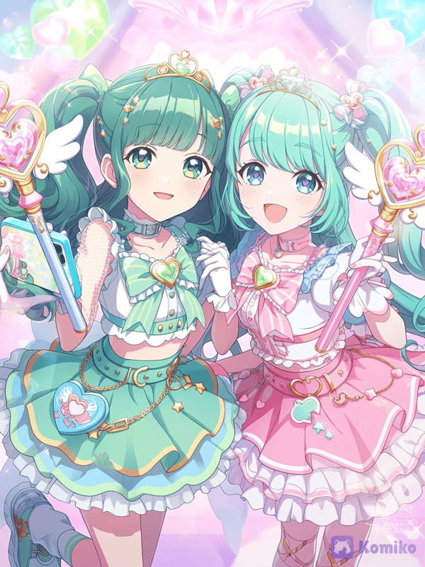 ロリタ 魔法少女 チョ・ヘナ、チョン・ユリ