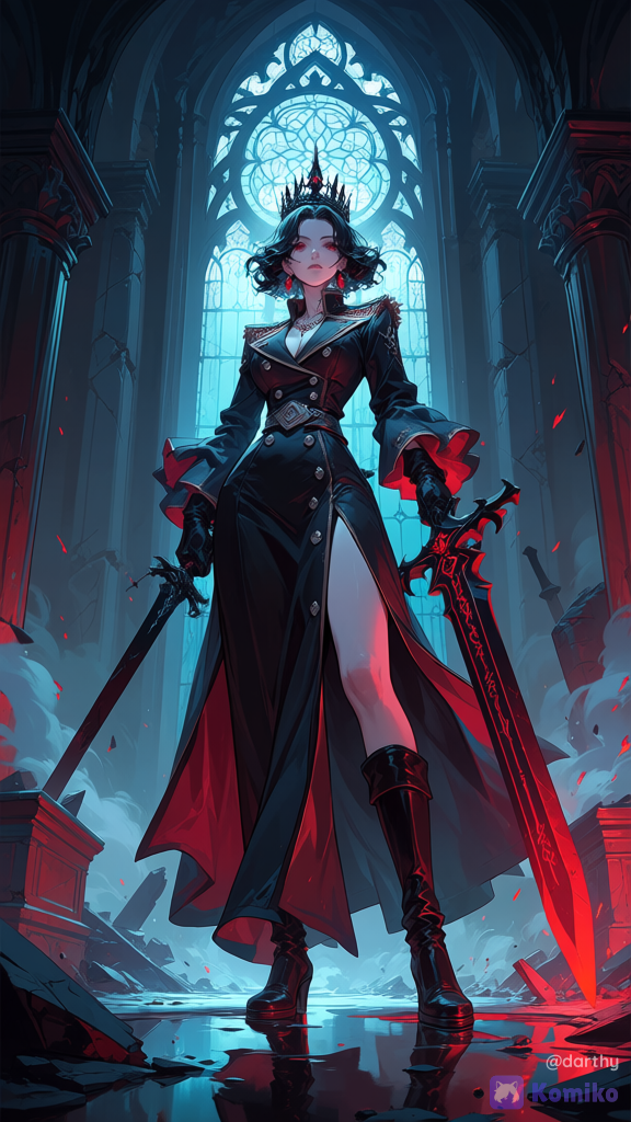 Gothic Sword Queen 🌙⚔️
